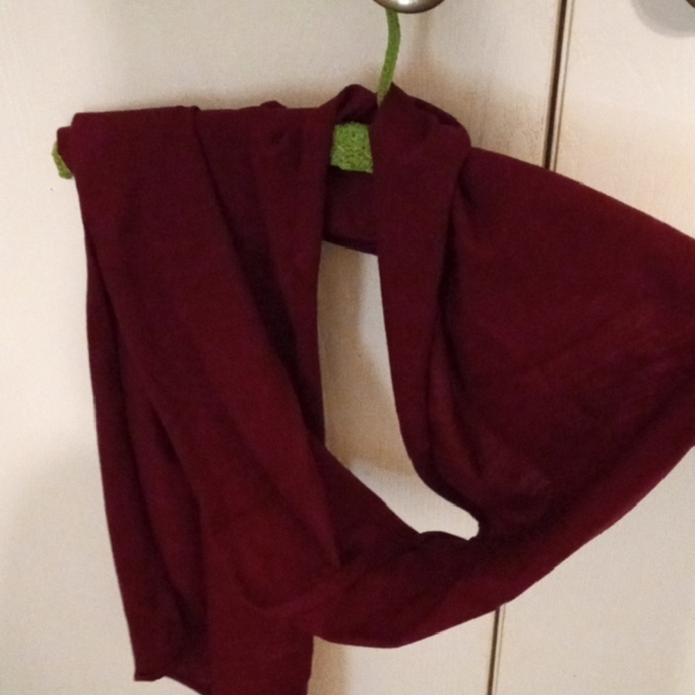 Burgundy Scarf